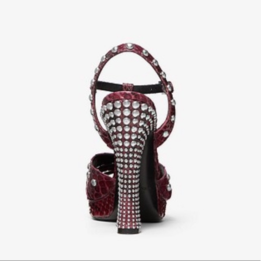 Michael Kors Collection Python Platforms - Picture 5 of 12